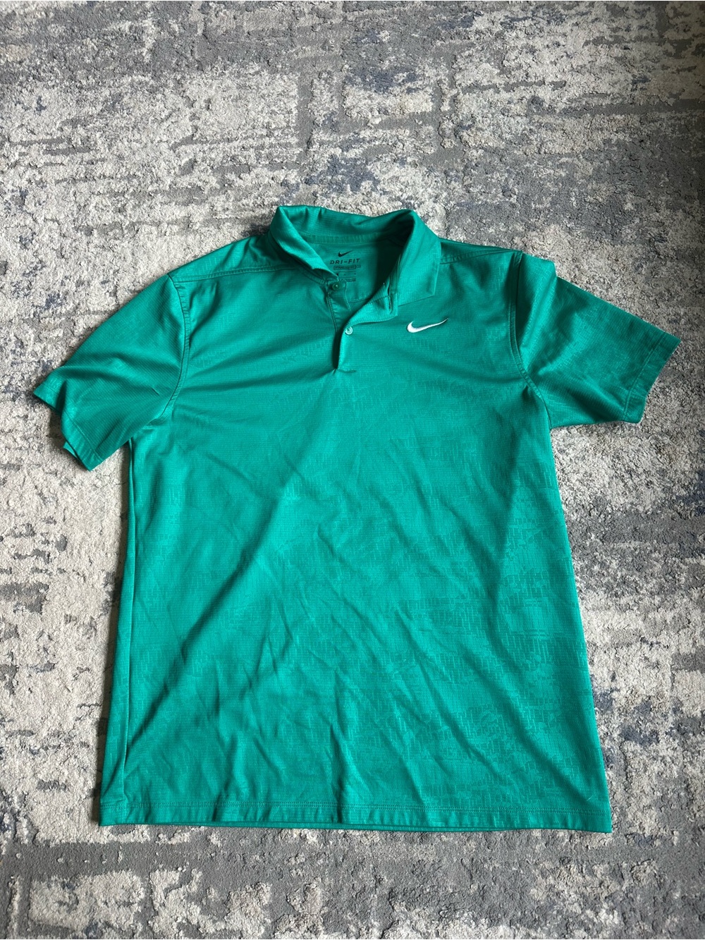 Nike Teal Green Performance Polo Shirt